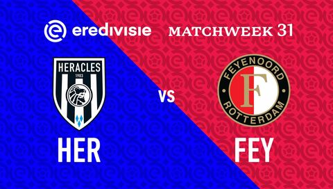 Eredivisie 2024/25: Heracles Almelo vs Feyenoord Eredivisie 2024/25: Heracles Almelo vs Feyenoord