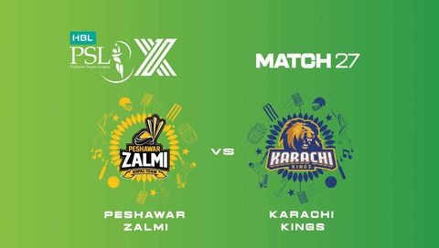 HBL Pakistan Super League 2025: Peshawar Zalmi vs Karachi Kings HBL Pakistan Super League 2025: Peshawar Zalmi vs Karachi Kings