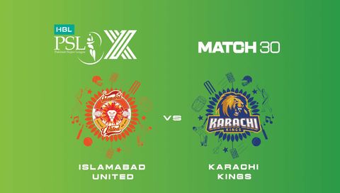 HBL Pakistan Super League 2025: Islamabad United vs Karachi Kings HBL Pakistan Super League 2025: Islamabad United vs Karachi Kings