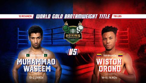 Muhammad Waseem vs Wiston Orono Muhammad Waseem vs Wiston Orono