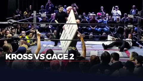 Killer Kross vs Nick Gage at I Can't Feel My Face Killer Kross vs Nick Gage at I Can't Feel My Face