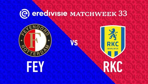 Eredivisie 2024/25: Feyenoord vs RKC Waalwijk Eredivisie 2024/25: Feyenoord vs RKC Waalwijk