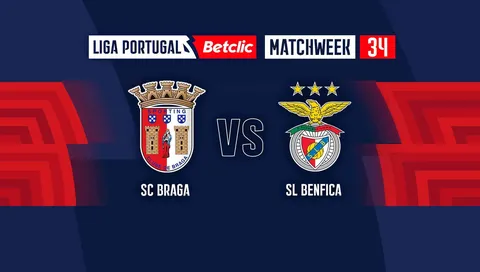 Liga Portugal Betclic 2024/25: SC Braga vs SL Benfica