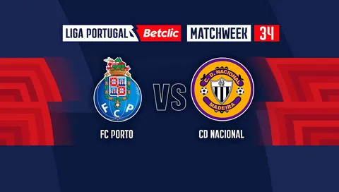 Liga Portugal Betclic 2024/25: FC Porto vs CD Nacional