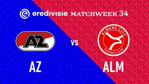Eredivisie 2024/25: AZ Alkmaar vs Almere City Eredivisie 2024/25: AZ Alkmaar vs Almere City