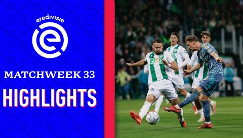 A Dramatic Draw Maybe Decide the Title | Week 33, Eredivisie 2024/25 Highlights
