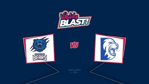 #1: Vitality T20 Blast 2025: Birmingham Bears vs Durham