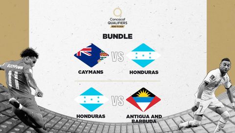 Concacaf Qualifiers Road to 2026 Bundle: Caymans vs Honduras | Honduras vs Ant. & Barb. (en Español)