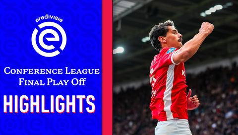 Eredivisie 2024/25 Conference League Final Playoff Highlights Eredivisie 2024/25 Conference League Final Playoff Highlights