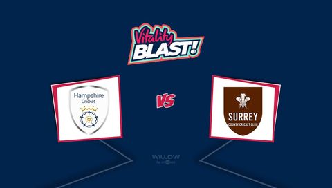 Vitality T20 Blast 2025: Hampshire Hawks vs Surrey