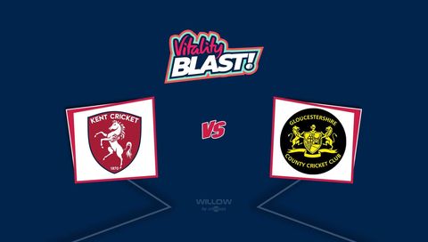 Vitality T20 Blast 2025: Kent Spitfires vs Gloucestershire