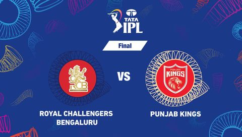 TATA IPL 2025 Final: Royal Challengers Bengaluru vs Punjab Kings