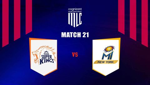 Cognizant Major League Cricket 2025: Texas Super Kings vs MI New York