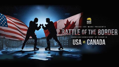 BKFC Ice Wars: Battle Of The Border - USA vs Canada BKFC Ice Wars: Battle Of The Border - USA vs Canada