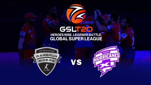 Global Super League T20 2025: Rangpur Riders vs Hobart Hurricanes Global Super League T20 2025: Rangpur Riders vs Hobart Hurricanes