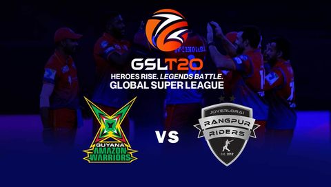 Global Super League T20 2025 Final: Guyana Amazon Warriors vs Rangpur Riders