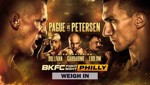 BKFC Fight Night Philly 2025: Weigh In BKFC Fight Night Philly 2025: Weigh In