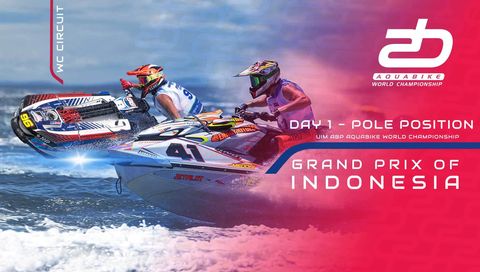 UIM-ABP Aquabike World Championship 2025: Grand Prix of Indonesia, Day 1 - Pole Position