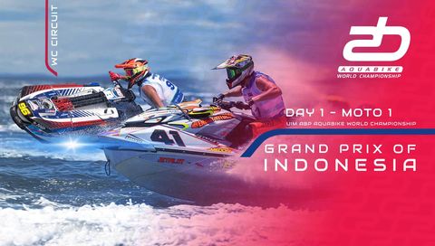 UIM-ABP Aquabike World Championship 2025: Grand Prix of Indonesia, Day 1 - Moto 1 UIM-ABP Aquabike World Championship 2025: Grand Prix of Indonesia, Day 1 - Moto 1