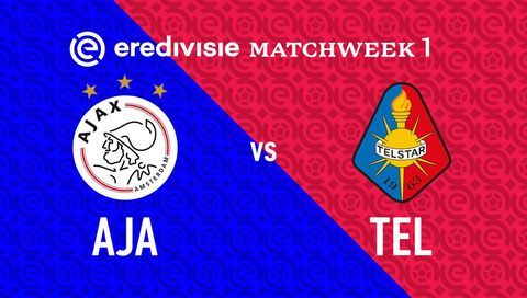 Eredivisie 2025/26: AFC Ajax vs Telstar