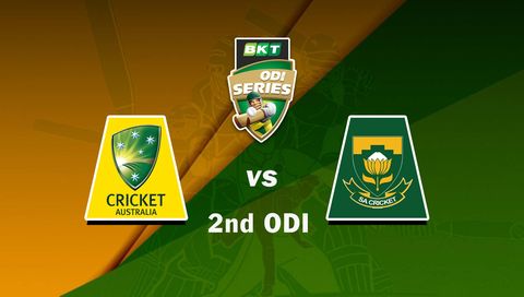 International Cricket: Australia vs South Africa, 2nd ODI