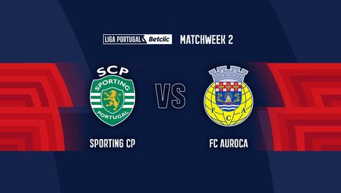 Liga Portugal Betclic 2025/26: Sporting CP vs FC Auroca Liga Portugal Betclic 2025/26: Sporting CP vs FC Auroca