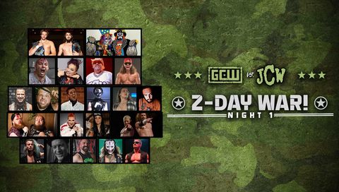 GCW vs JCW: 2-Day War! Night 1 (GCW Commentary)