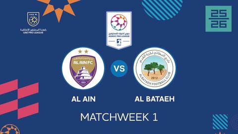 UAE Pro League 2025/26: Al Ain vs Al Bataeh