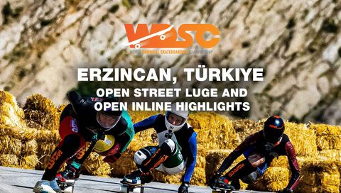 WDSC: Erzincan, Türkiye - Open Street Luge and Open Inline Highlights WDSC: Erzincan, Türkiye - Open Street Luge and Open Inline Highlights