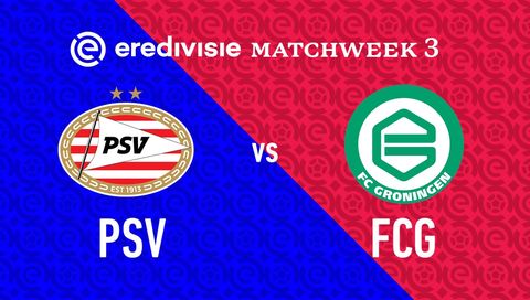 Eredivisie 2025/26: PSV Eindhoven vs FC Groningen