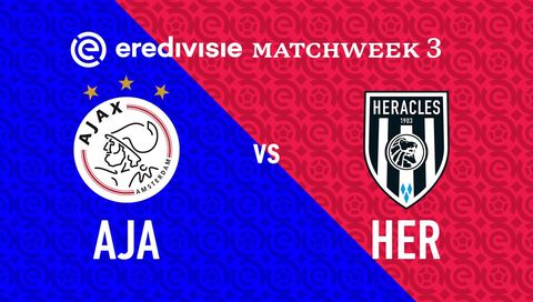 Eredivisie 2025/26: AFC Ajax vs Heracles Almelo