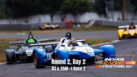 Indian Racing Festival 2025: Round 2, Day 2 (R3 & 25M +1 Race 2) Indian Racing Festival 2025: Round 2, Day 2 (R3 & 25M +1 Race 2)