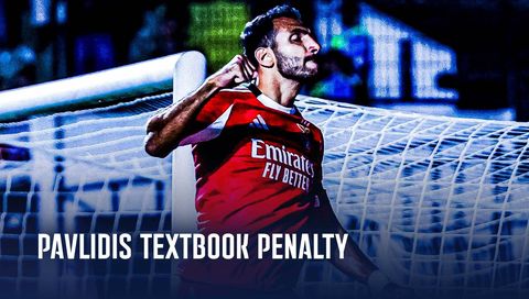 Vangelis Pavlidis Textbook Penalty vs Estrela
