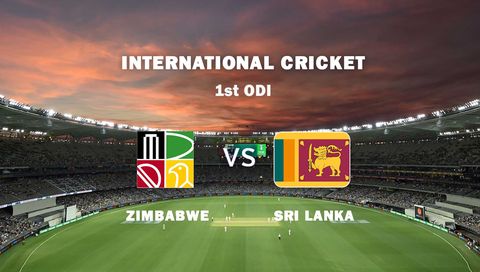 International Cricket: Zimbabwe vs Sri Lanka, 1st ODI