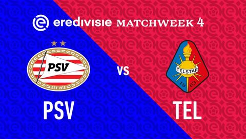 Eredivisie 2025/26: PSV Eindhoven vs Telstar