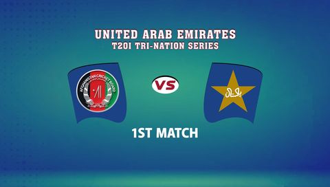 UAE T20 Tri-Series 2025: Afghanistan vs Pakistan, 1st Match