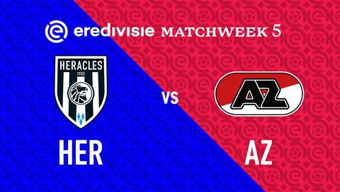 Eredivisie 2025/26: Heracles Almelo vs AZ Alkmaar