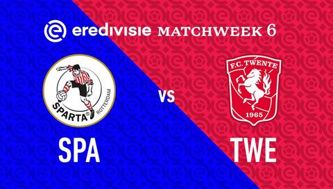 Eredivisie 2025/26: Sparta Rotterdam vs FC Twente Eredivisie 2025/26: Sparta Rotterdam vs FC Twente