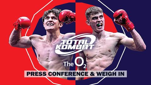 Total Kombat O2: Press Conference & Weigh In Total Kombat O2: Press Conference & Weigh In