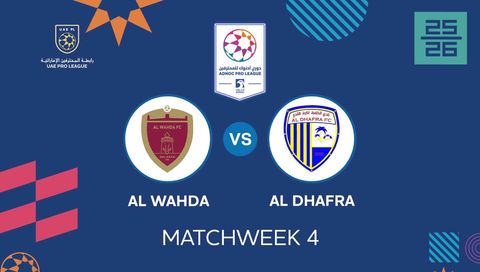 UAE Pro League 2025/26: Al Wahda vs Al Dhafra