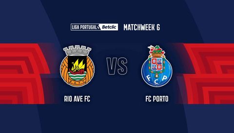 Liga Portugal Betclic 2025/26: Rio Ave vs FC Porto Liga Portugal Betclic 2025/26: Rio Ave vs FC Porto