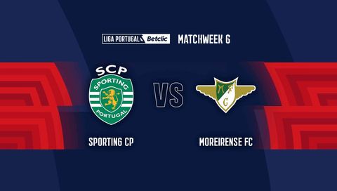 Liga Portugal Betclic 2025/26: Sporting CP vs Moreirense FC
