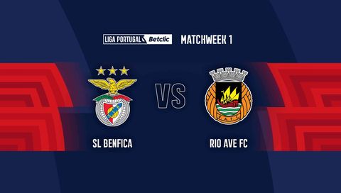 Liga Portugal Betclic 2025/26: SL Benfica vs Rio Ave FC Liga Portugal Betclic 2025/26: SL Benfica vs Rio Ave FC