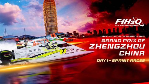UIM F1H2O World Championship 2025: Grand Prix of Zhengzhou, China, Day 1 - Sprint Races UIM F1H2O World Championship 2025: Grand Prix of Zhengzhou, China, Day 1 - Sprint Races