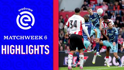 PSV and Ajax Share The Points | Week 6, Eredivisie 2025/26 Highlights