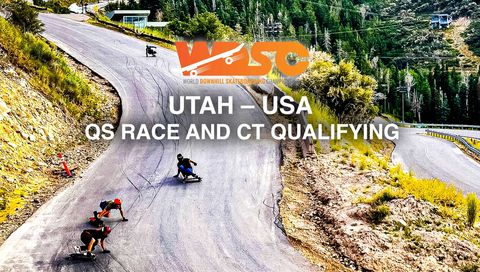 World Downhill Skateboarding Championship: Utah – USA, Day 1 - QS Race and CT Qualifying World Downhill Skateboarding Championship: Utah – USA, Day 1 - QS Race and CT Qualifying