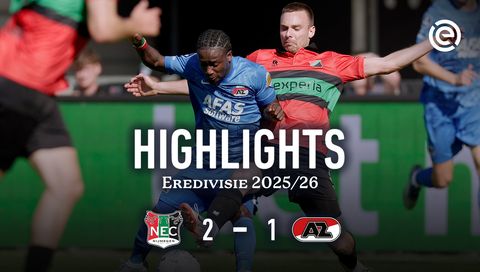 NEC Nijmegen 2 - 1 AZ Alkmaar | Eredivisie 2025/26 Highlights NEC Nijmegen 2 - 1 AZ Alkmaar | Eredivisie 2025/26 Highlights