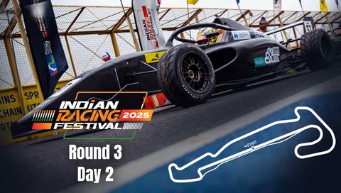 Indian Racing Festival 2025 Coimbatore: Round 3, Day 2 Indian Racing Festival 2025 Coimbatore: Round 3, Day 2