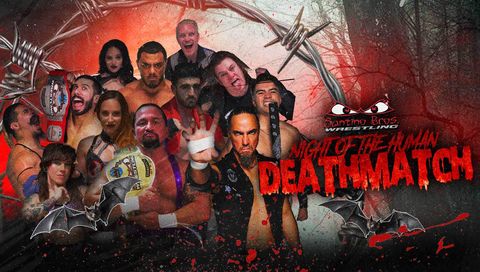 Santino Bros. Wrestling: Night of The Human Death Match 2025 Santino Bros. Wrestling: Night of The Human Death Match 2025