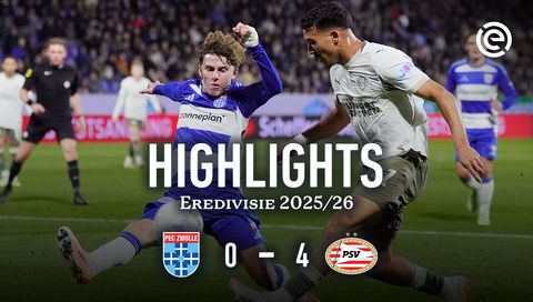 PEC Zwolle 0 - 4 PSV | Eredivisie 2025/26 Highlights PEC Zwolle 0 - 4 PSV | Eredivisie 2025/26 Highlights